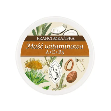 Franciszkańska MAŚĆ WITAMINOWA A+E+B5 - 50 g