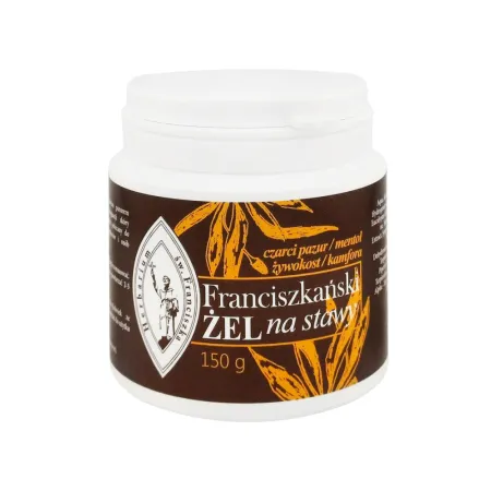 Herbarium św. Franciszka Franciszkański ŻEL Z ŻYWOKOSTEM i czarcim pazurem - 150 g