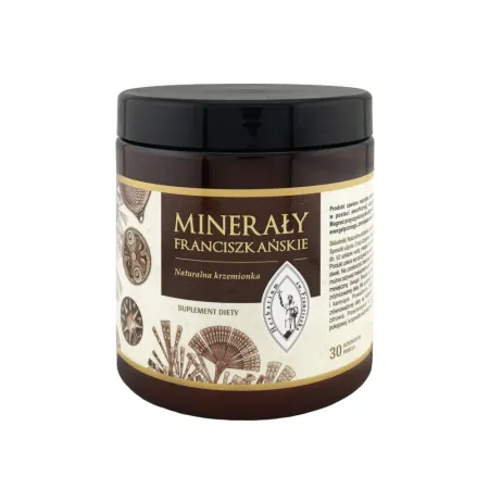 Herbarium św. Franciszka | MINERAŁY FRANCISZKAŃSKIE Naturalna krzemionka - 250 g