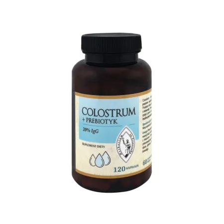 COLOSTRUM+PREBIOTYK 20% IgG - 120 kapsułek