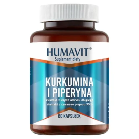 Humavit Kurkumina i piperyna - 60 kapsułek