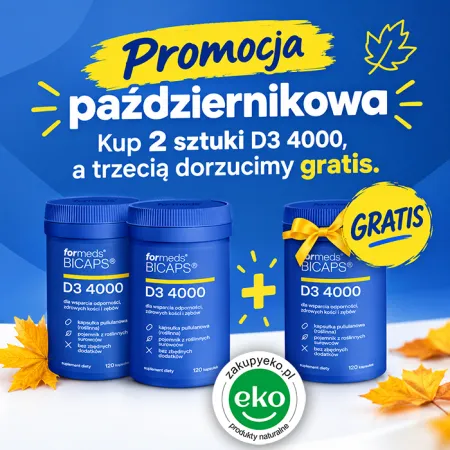 Formeds Bicaps D3 4000 - 120 kapsułek