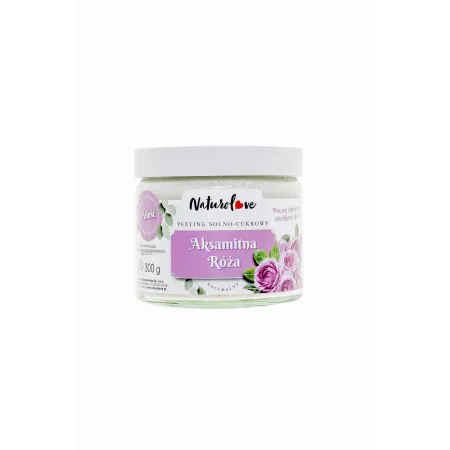 Naturolove Peeling do ciała Aksamitna Róża - 300 g