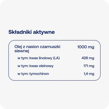 formeds OLICAPS black seed - 60 kapsułek