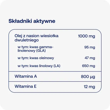 formeds OLICAPS® evening primrose - 60 kapsułek