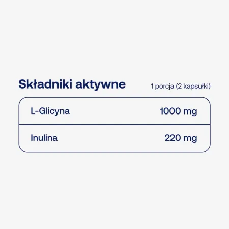 formeds BICAPS glycine - 60 kapsułek