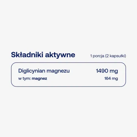 BICAPS mag chelate - 60 kapsułek