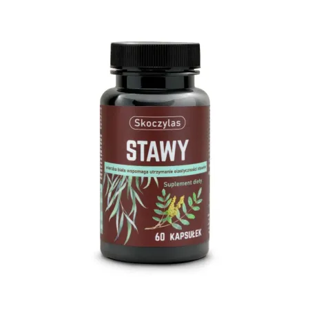 Skoczylas STAWY kadzidłowiec, wierzba, ashwagandha, sosna - 60 kapsułek